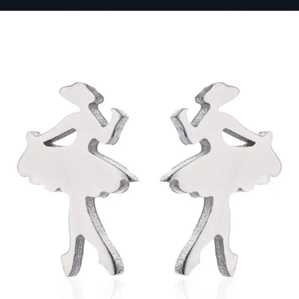 💥4 for $20💥Ballerina Earrings Stainless Steel